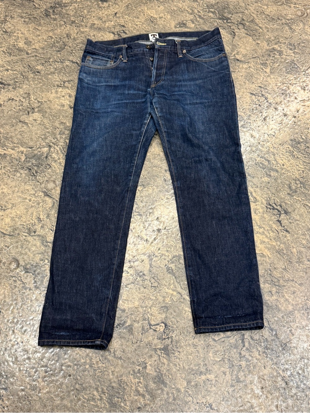 Tellason Selvedge Denim Jeans White Oak Cone Mills Tanner Goods Sz 34